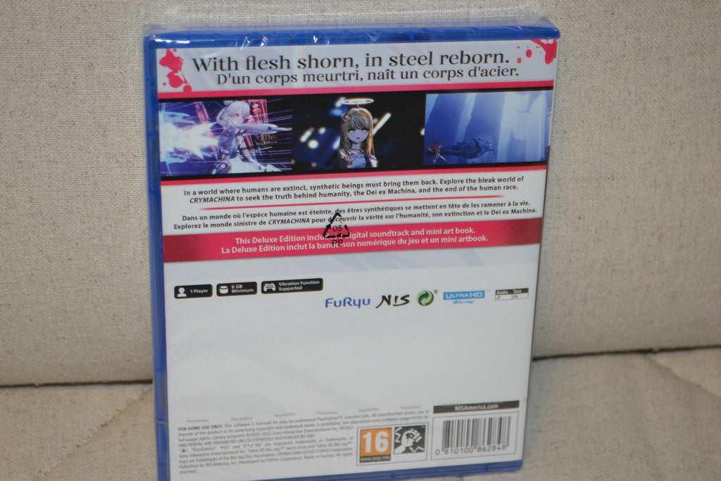 Crymachina Deluxe Edition PS5 (Med artbook, soundtrack) Playstation 5 Ny