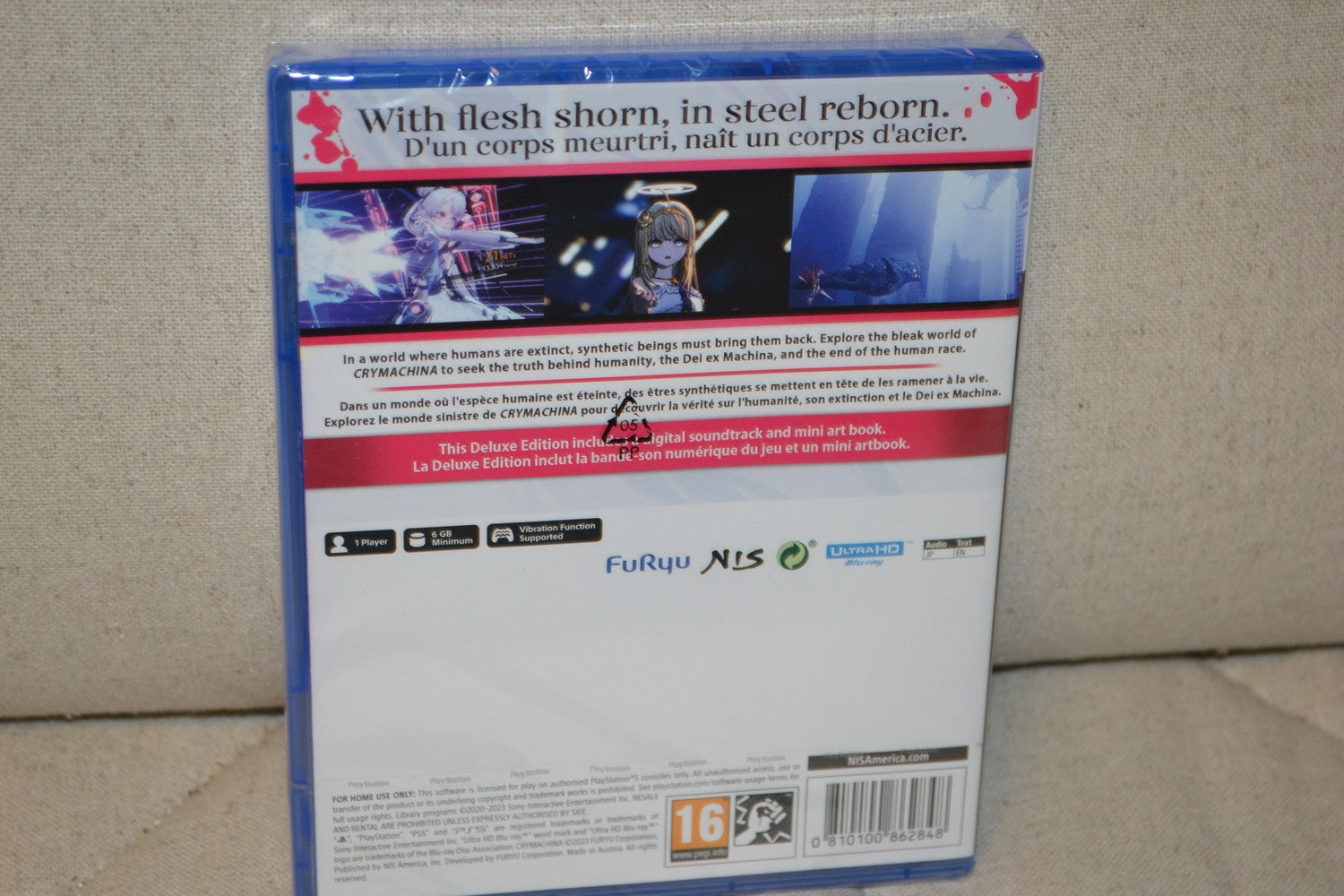 Crymachina Deluxe Edition PS5 (Med artbook, soundtrack) Playstation 5 Ny