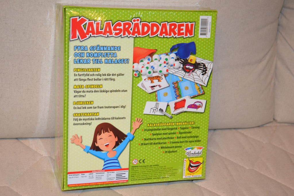 Kalasräddaren 4st Partyspel Sällskapsspel Ny