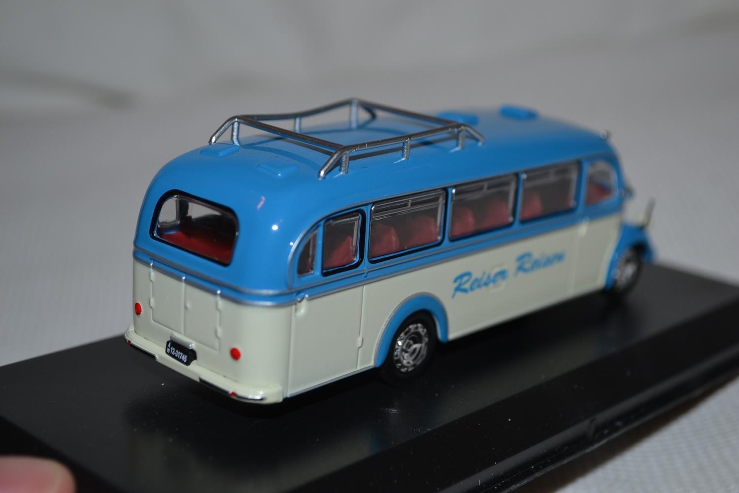 Mercedes Benz O3500 Buss 1:76 Deagostini 12cm Ny