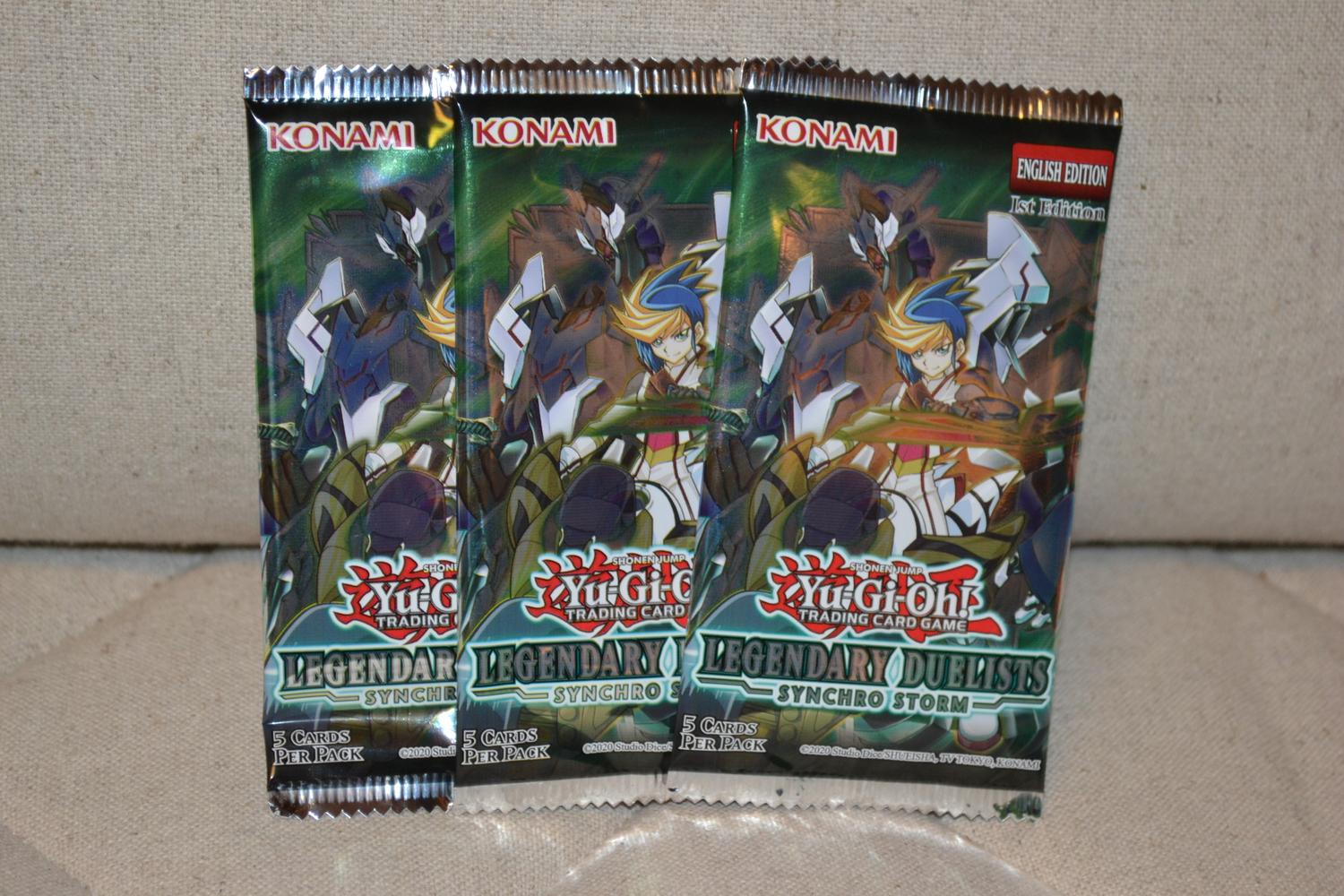 Legendary Duelists Syncro Storm Yu-Gi-Oh Yugioh 3st Boosters ENG Ny