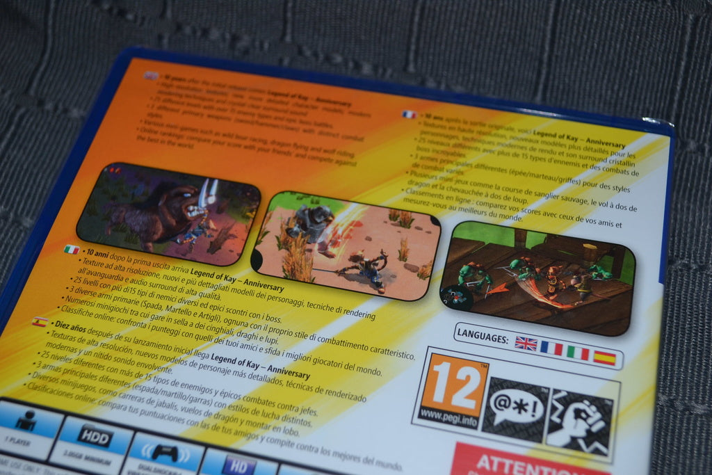 Legend of Kay Anniversary PS4 Ny Inplastad Playstation 4 Se