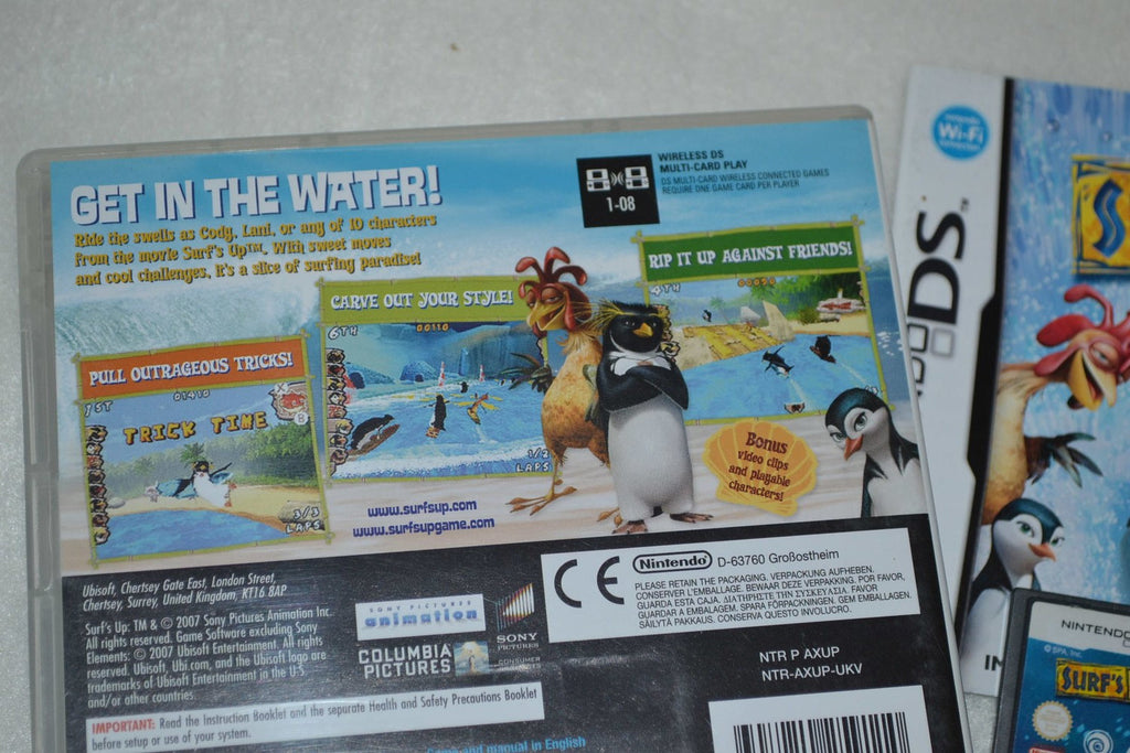 Surf's Up Surfs NDS Nintendo DS Fint Skick