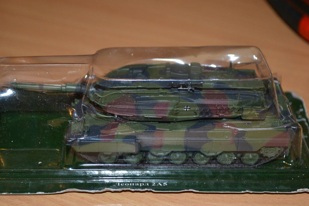 Leopard 2a5 1:72 Tysk Pansarvagn DeAgostini 13,5cm Ny