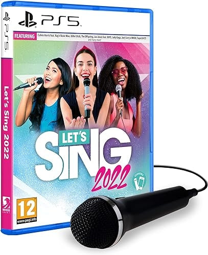 Let's Sing 2022 & 1st Mikrofon Edition Hits Frankrike & Internationella PS5 Ny