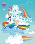 Pegasus Friend - My Little Pony Friendship is Magic Poster M