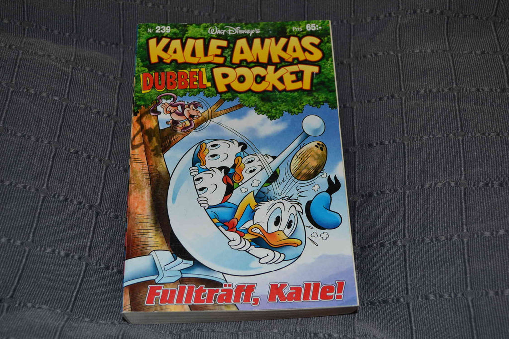 "Fillträff, Kalle!" Kalle Ankas Dubbelpocket Nr 239 år 1999