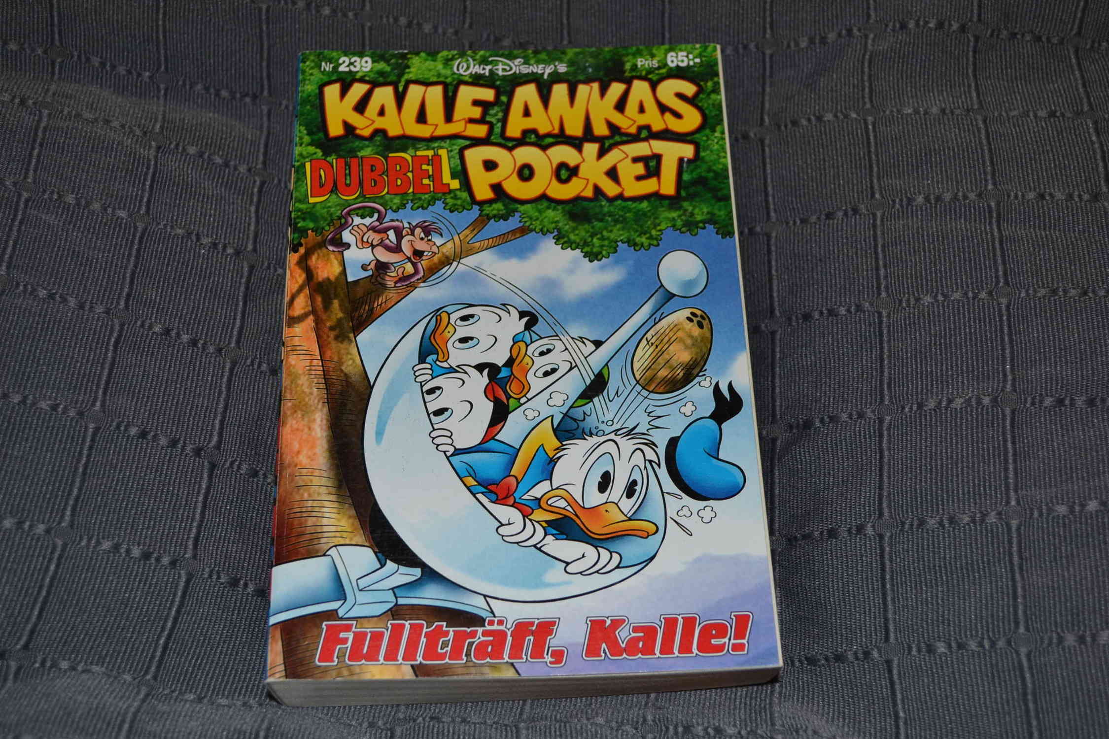 "Fillträff, Kalle!" Kalle Ankas Dubbelpocket Nr 239 år 1999