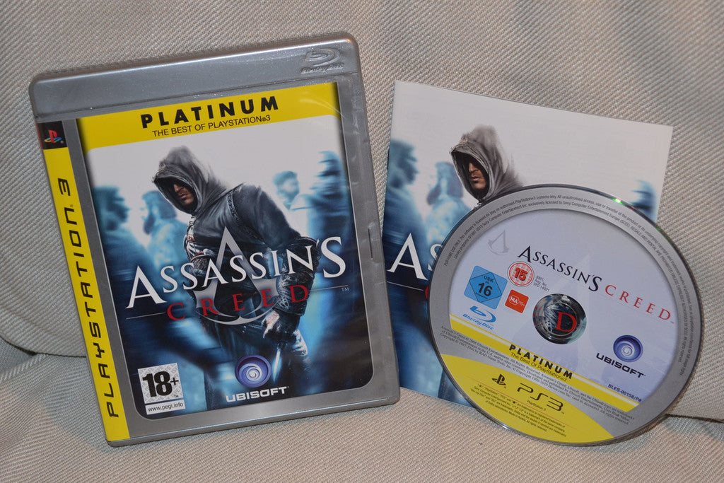 Assassins Creed Platinum PS3 Playstation 3 Komplett Fint Skick