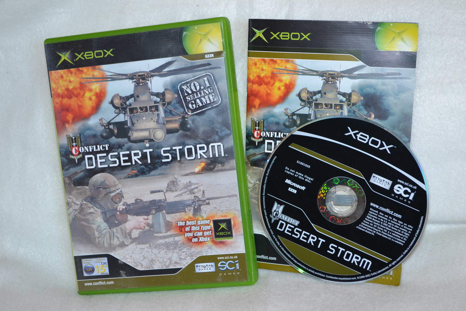 Conflict: Desert Storm XBOX Komplett Fint Skick