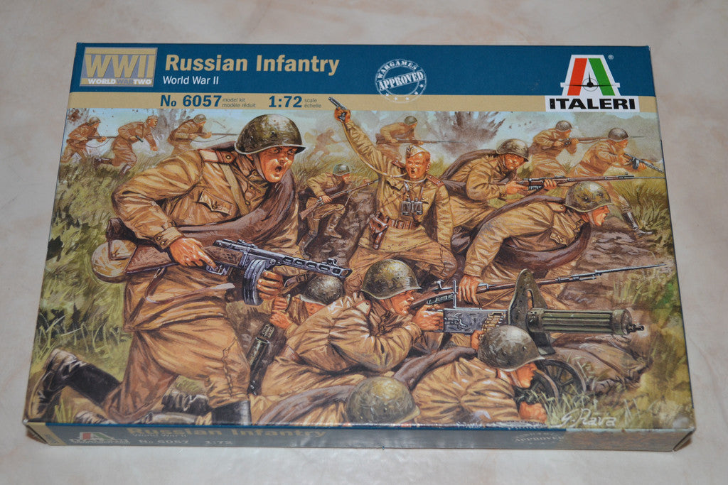 Russian Infantry (Andra Världskriget) 1:72 Italeri 6057 Ny