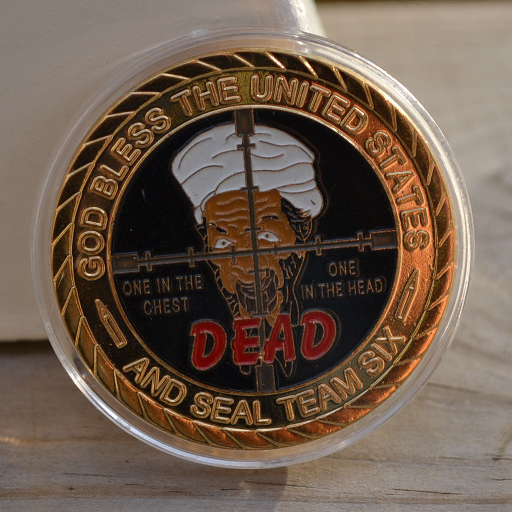 Osama Binladin DEAD (Mission Accomplished) 911 Mynt Minnes G