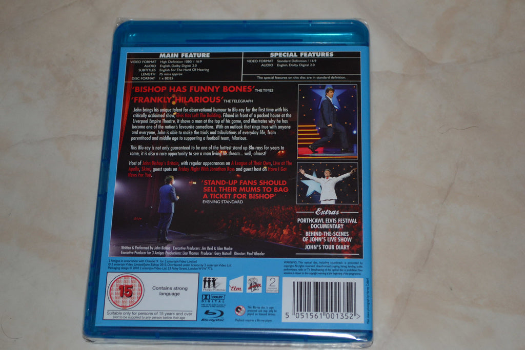 John Bishop LIVE the Elvis has Left the Building (2010) Film