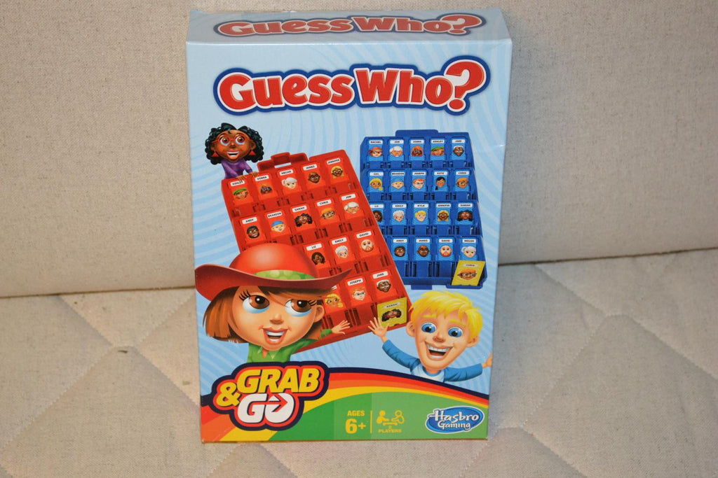 Guess Who Grab & Go Gissaspel Vem Där Hasbro Ny