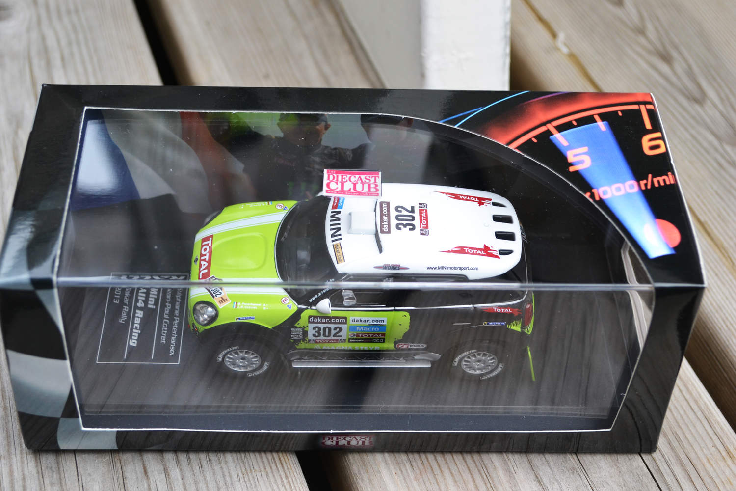 Mini All4 Racing 2013 #302 S.Peterhansel/JP.Cottret Dakar Rally 1:43 DeAgostini