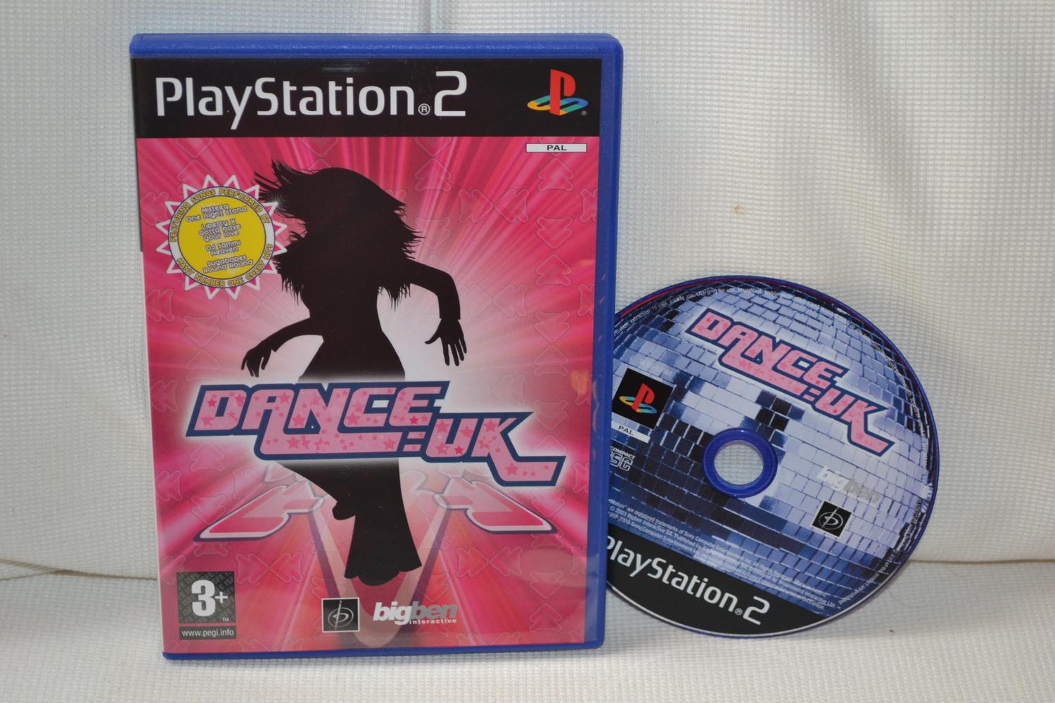 Dance: UK PS2 Playstation 2 (Utan Manual) Fint Skick