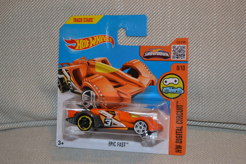 Epic Fast  "Track Stars" (Hot Wheels 2016) 1:64 HW Digital C