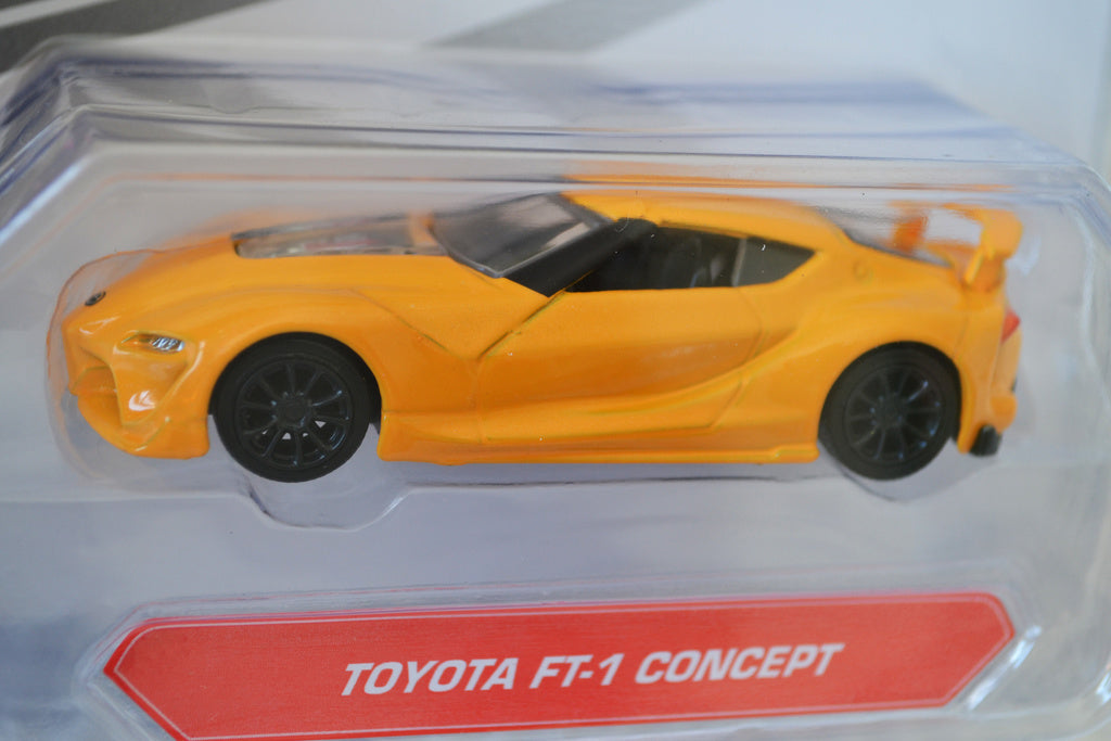 Toyota FT-1 Concept Gul 1:64 Jada Toys (JDM Tuners) Ny