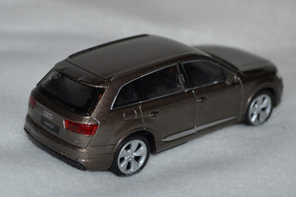 Audi Q7 Brun 1:34, 1:39 Welly Nex Pullback Ny