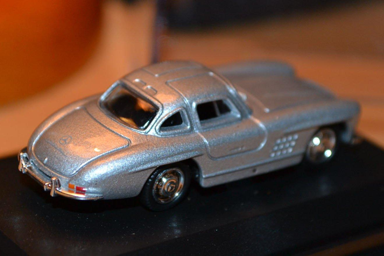 Mercedes-Benz 300SL 1:87 Welly Nex Models Silver Metallic Ny
