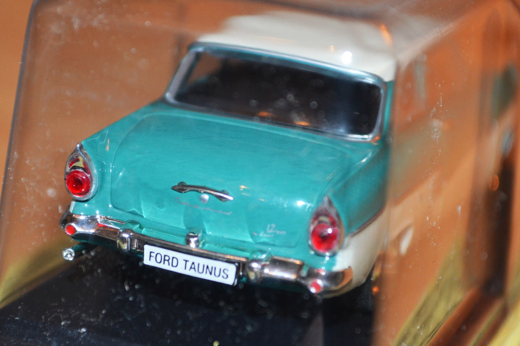 Ford Taunus 17M Grön/Vit 1:43 DeAgostini Ny