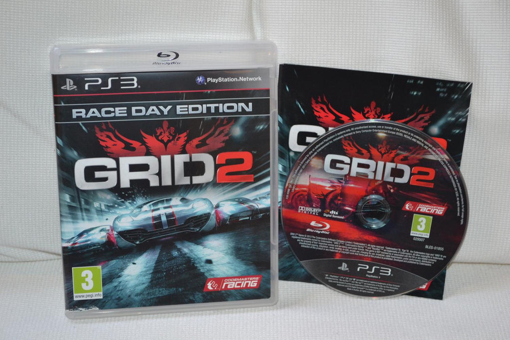Grid 2 Race Day Edition PS3 Playstation 3 Komplett Fint Skick