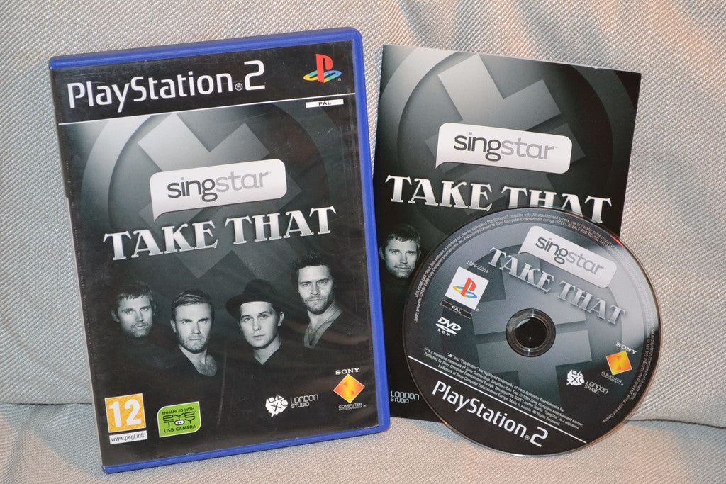 Singstar Take That PS2 Playstation 2 Komplett Fint Skick
