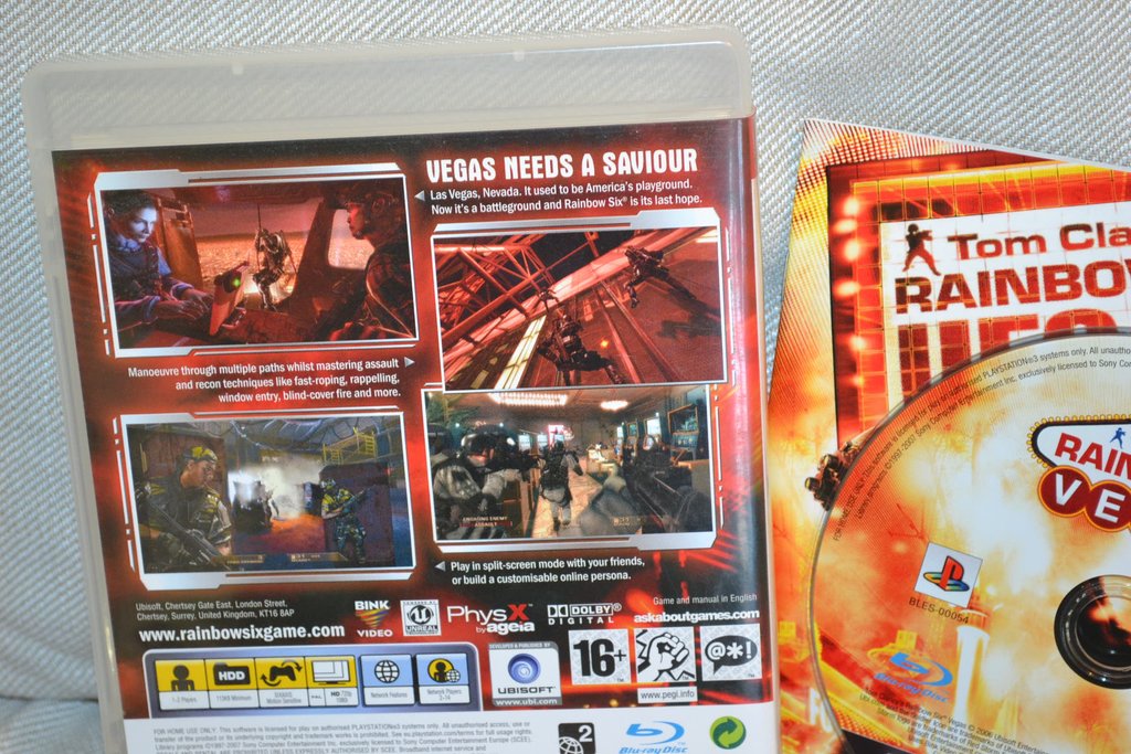 Tom Clancy's Rainbow Six: Vegas PS3 Playstation 3 Komplett Fint Skick