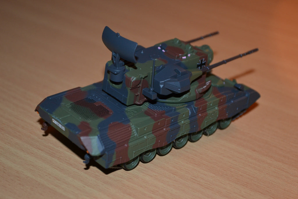 Tysk Pansarvagn 3SU Gepard Tysk (Flakpanzer) 1:72 Deagostini