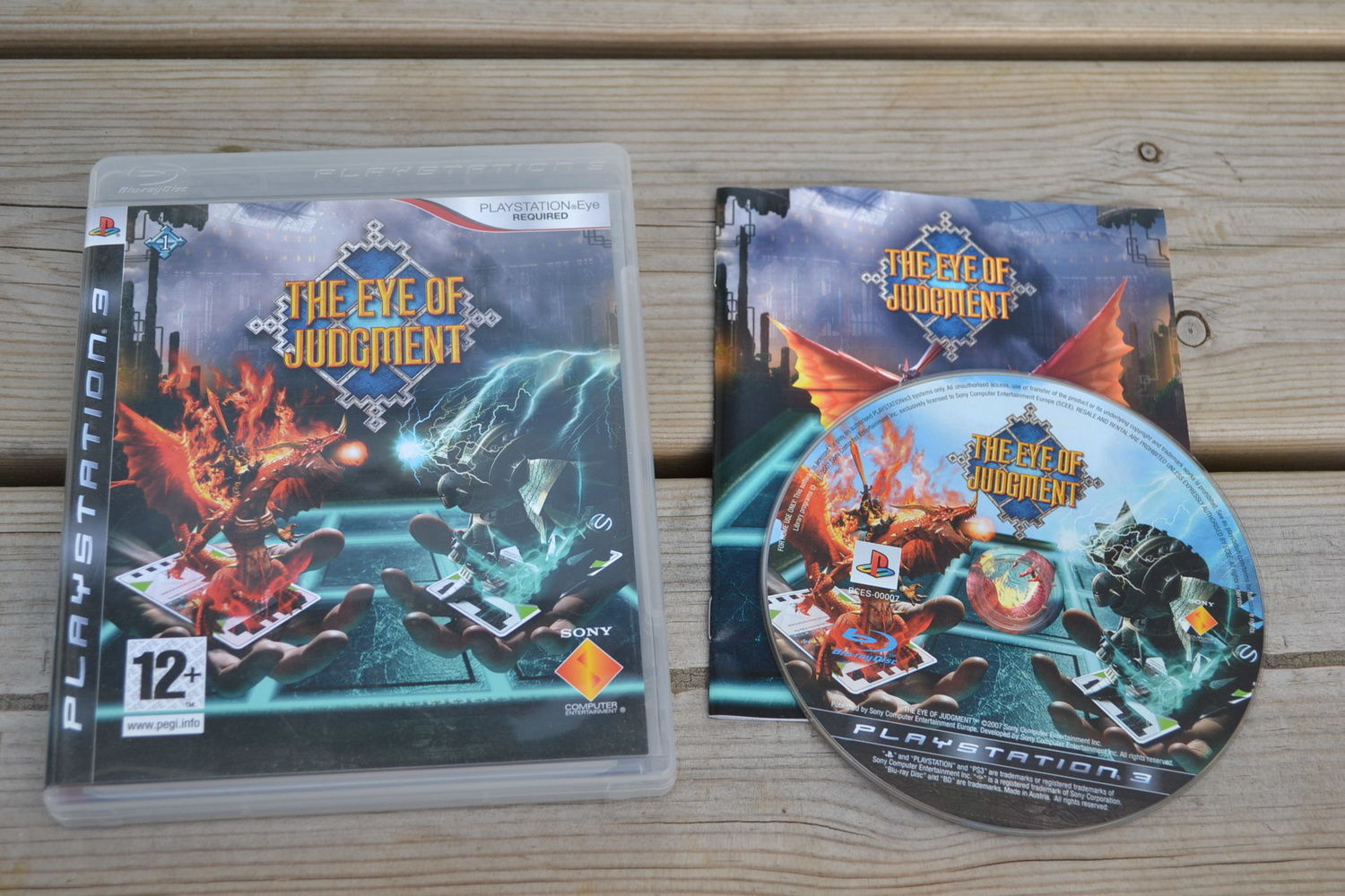 The Eye of Judgment PS3 Playstation 3 Komplett Nyskick