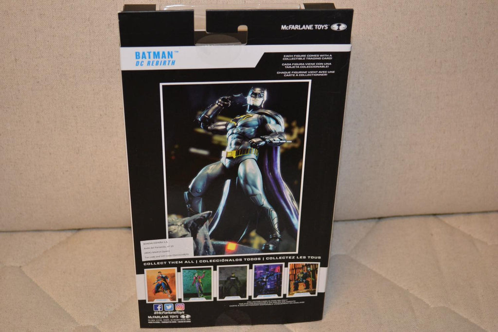 DC Comics Multiverse Batman Rebirth Figur 18cm McFarlane Toys Ny