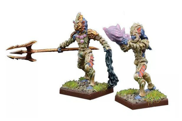 Naiad Centurion/Envoy Kings of War (Mantic Games) 2st Figurer Ny
