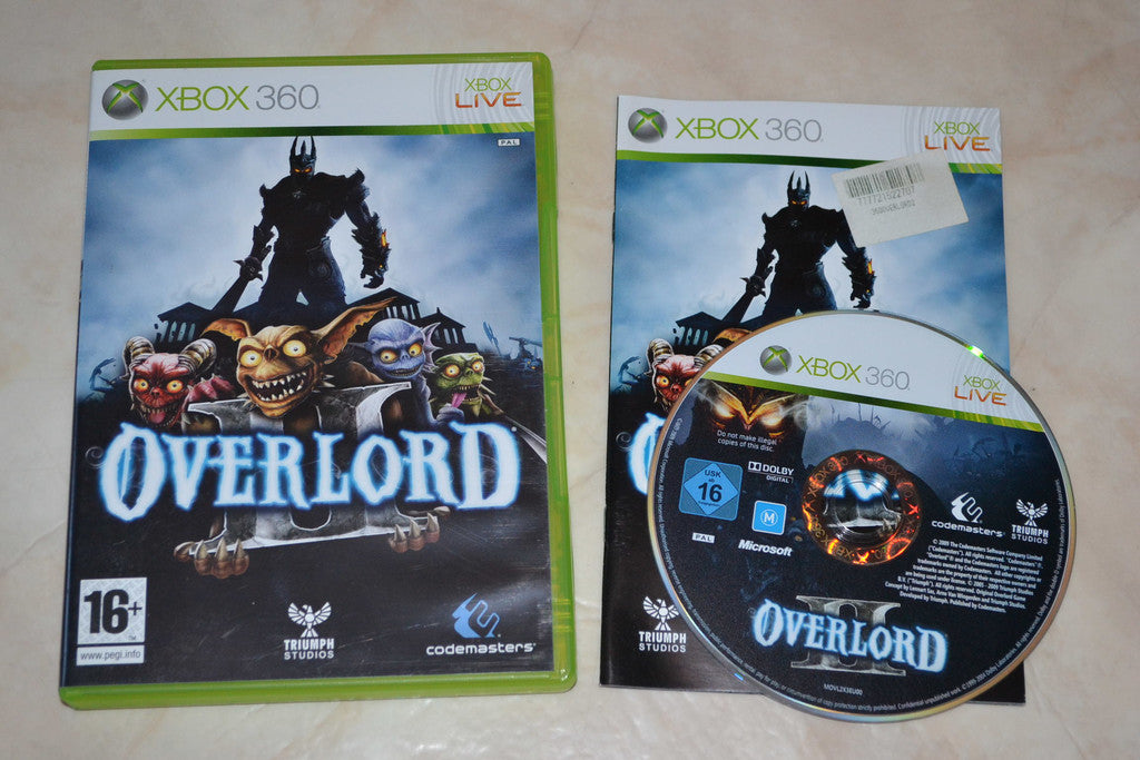 Overlord 2 Xbox 360 Komplett Fint Skick