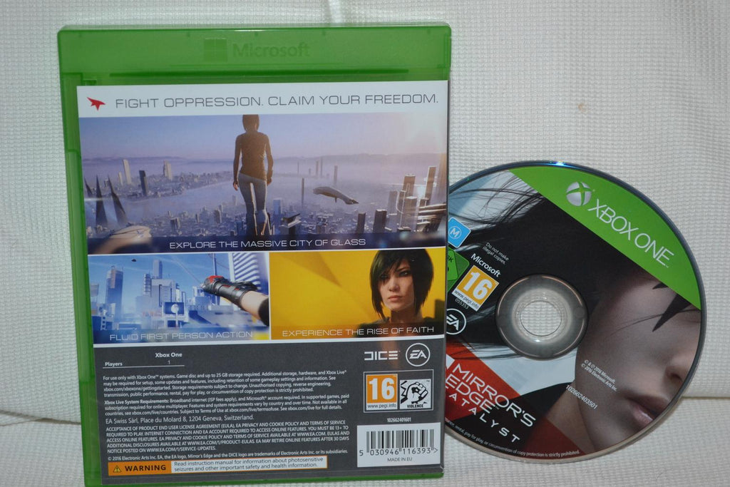 Mirrors Edge Catalyst Xbox One Fint Skick