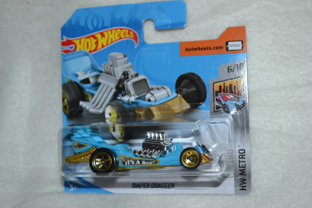 Diaper Dragger Blå 1:64 Hot Wheels (2020) HW 6-8cm Ny