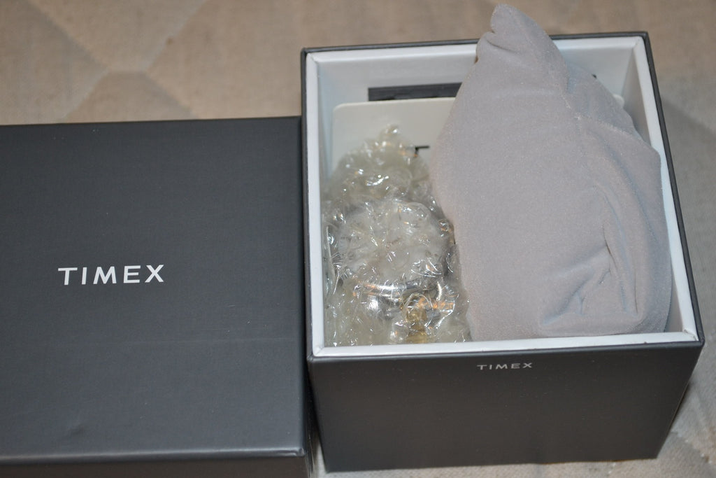 Timex Armbandsur Klocka Metall Silver/Guld 34mm TW2U13800 Ny