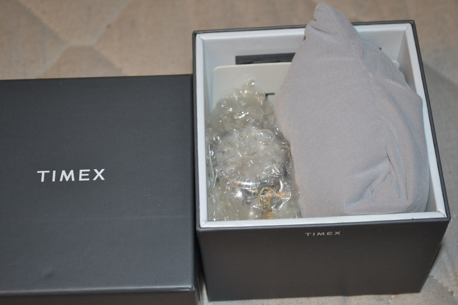 Timex Armbandsur Klocka Metall Silver/Guld 34mm TW2U13800 Ny