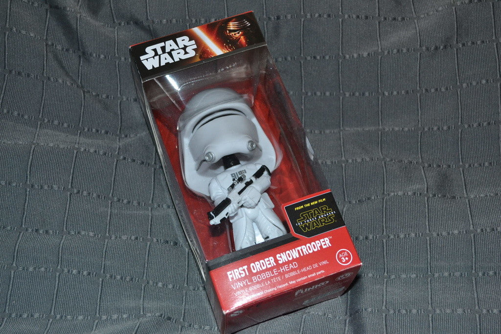 First Order Snowtrooper Bobble-Head Star Wars Funko Ny Se Hi