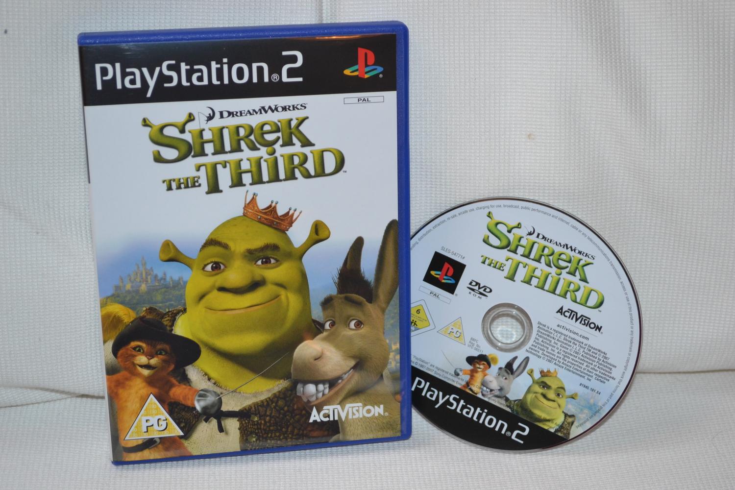 Shrek the Third PS2 Playstation 2 (Utan Manual) Fint Skick