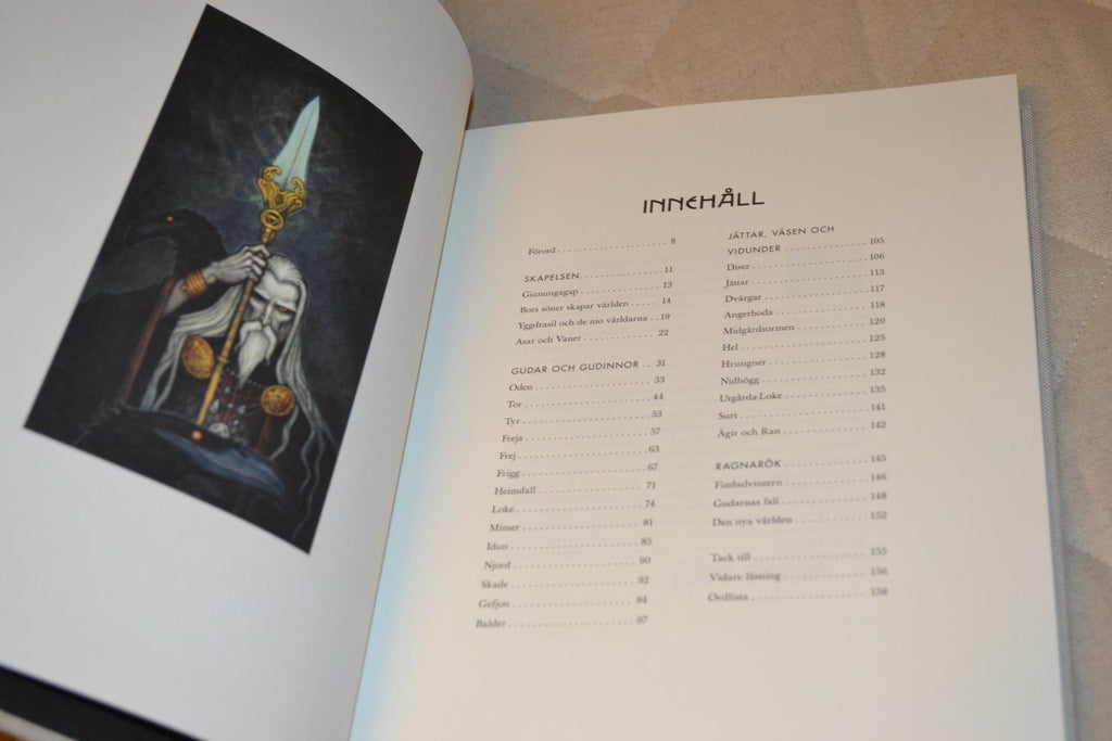 Nordiska Gudar Johan Egerkrans B Wahlströms Viking 2022 Ny