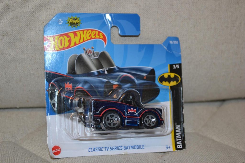 Classic Tv series Batmobile Batman 1:64 Hot Wheels 5cm Ny