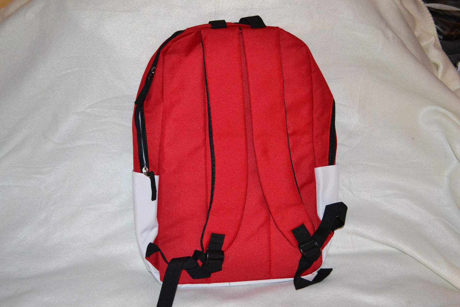 Pokémon Röd/Vit Pokeboll Ryggsäck (40*35cm) Skolryggsäck Ny