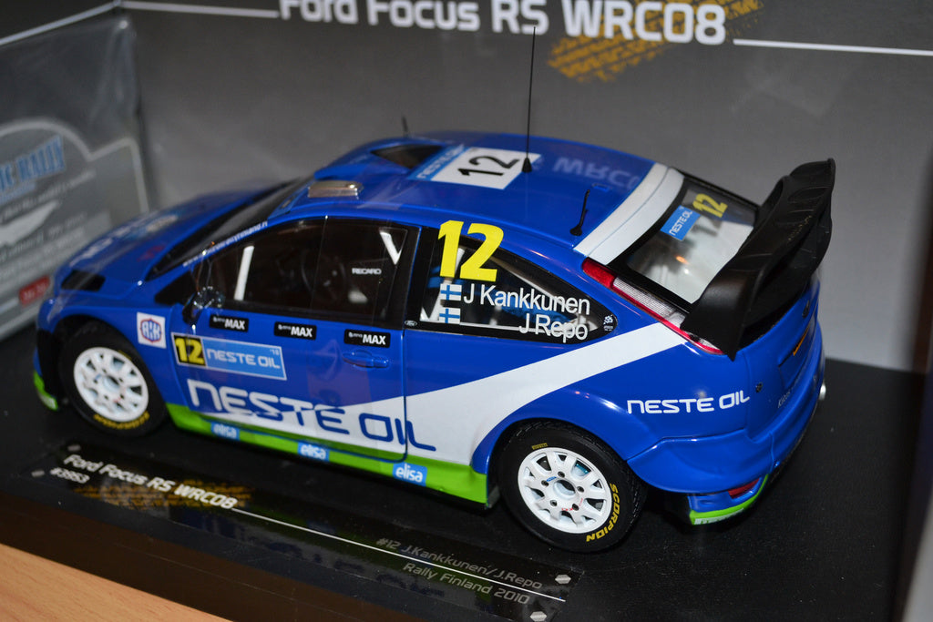 2010 Ford Focus RS WRC 2008  #12 J.Kankkunen/J.Repo 1:18 Sunstar (Rally Finland)