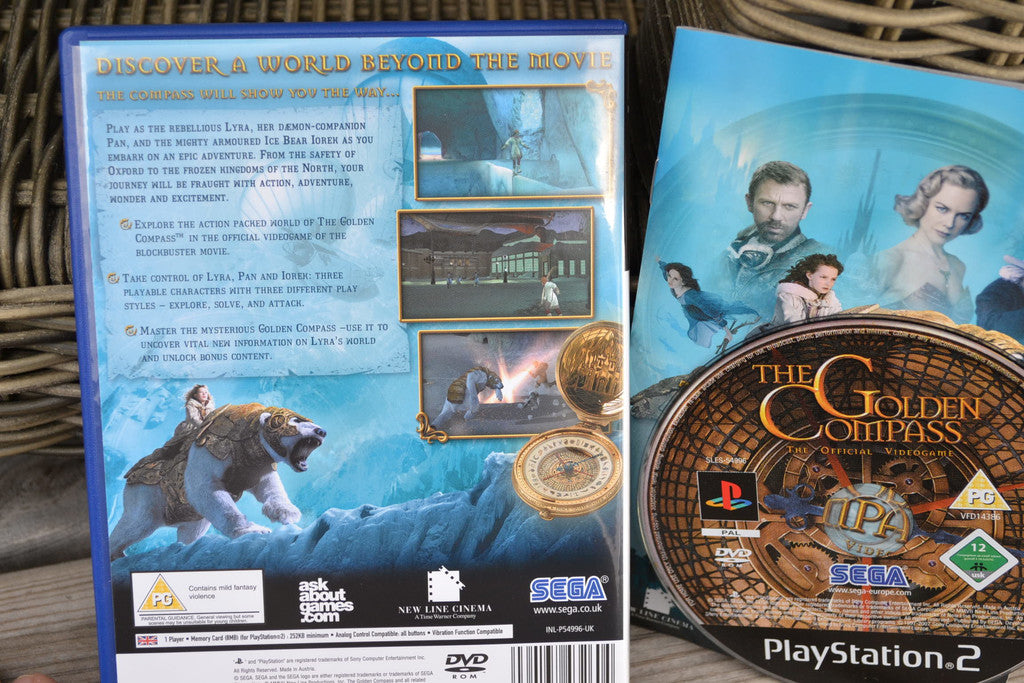 Golden Compass PS2 Playstation 2 Komplett Fint Skick