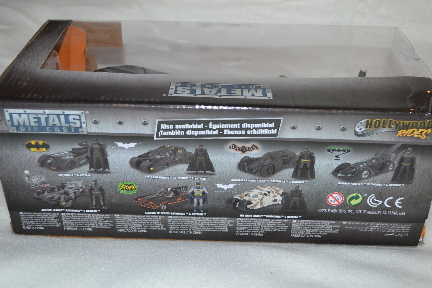 Batmobile o Figur 2015 Arkham Knight 1:24 Jada Toys 21cm Ny