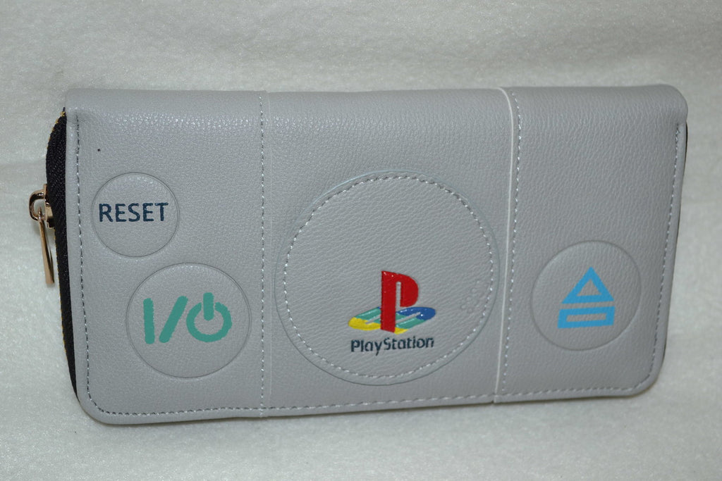 PS1 Konsoll Playstation Sony Stor Börs Plånbok (19*10cm) Ny