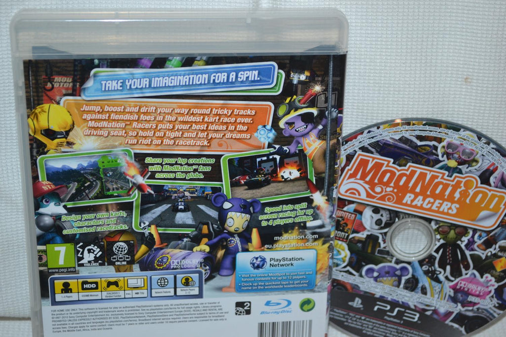 ModNation Racers PS3 Playstation 3 (Utan Manual) Fint Skick