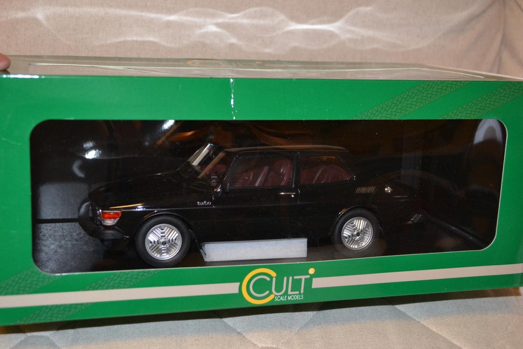 Saab 99 Turbo 1978 Svart 1:18 Cult 24cm Ny