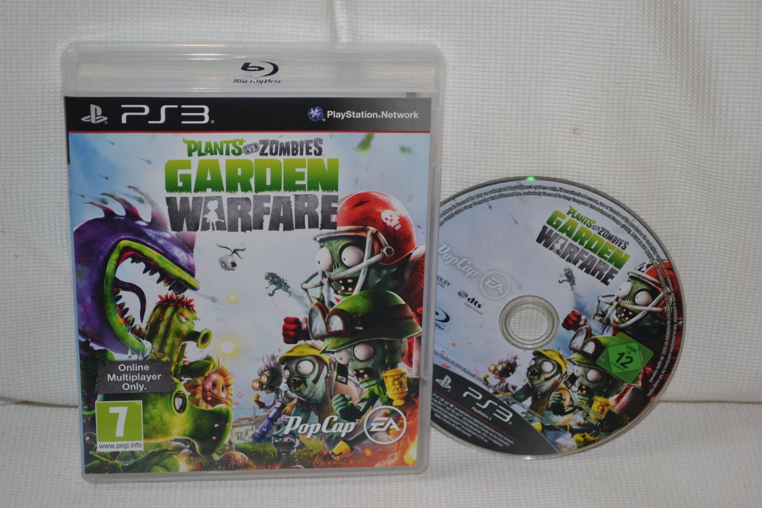 Plants Vs Zombies Garden Warfare PS3 Playstation 3 (Utan Manual) Fint Skick