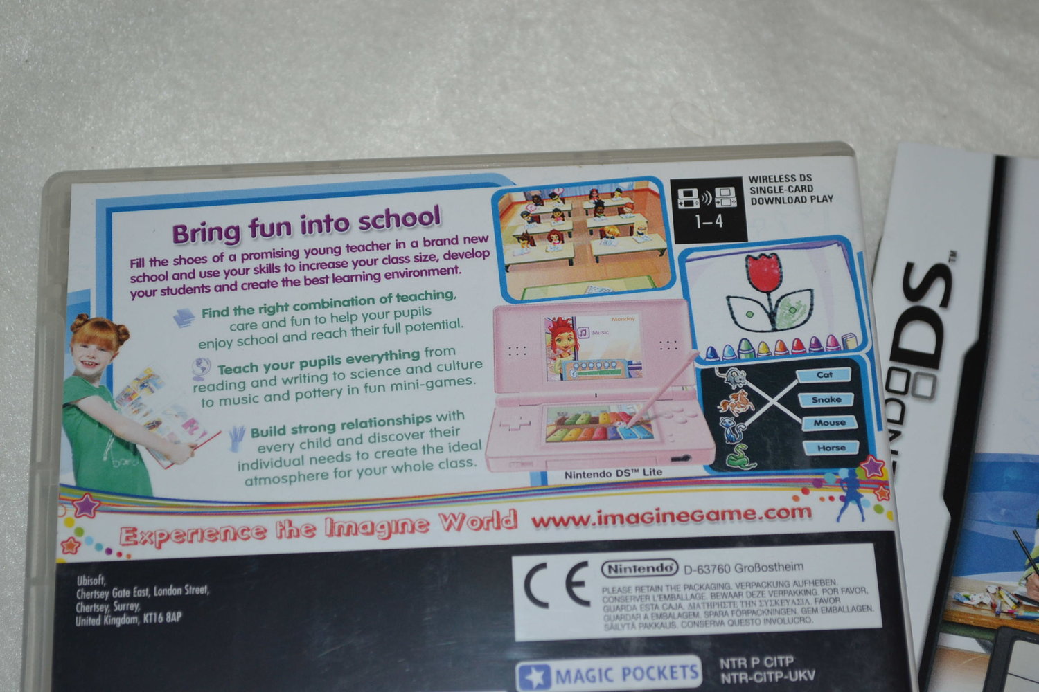 Imagine Teacher NDS Nintendo DS Fint Skick